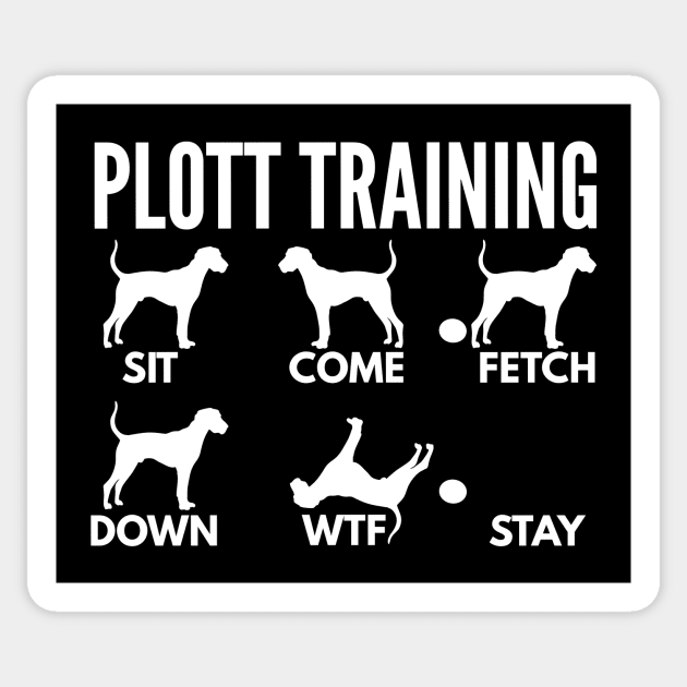 Plott Training Plott Tricks Sticker by DoggyStyles